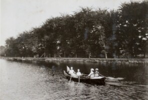 1901 Arent Meyjes, Carel W Kok, Mevr Kok, Mevr Meyjes