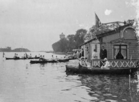 1906, Botenhuizen bij buitenplaats Meerhuizen