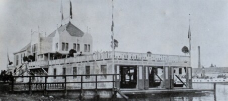 1909, het Nieuwe Clubgebouw op de dag van de Opening