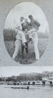 1921, Hultzer vier, Gerard Bernard Kleibrink, Jean Baptist van Silfhout (boeg), Johannes Drewes (slag), Luuk van Essen, Willy Körner