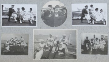 1922, 40-jarig bestaan. Boottocht naar Urk