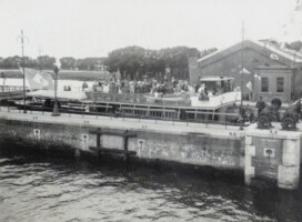 1922, 40-jarig bestaan. Boottocht naar Urk