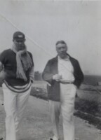 1926, Luuk van Essen (links) en Pieter Huijser