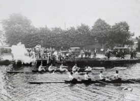 1932, Jubileumwedstrijden. B-vieren De Hoop en Nereus