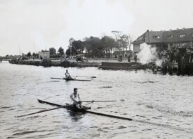 1933, jonge Sciff. Cees Dusseldorp voorop