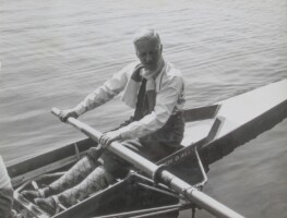 1951, doop van de door Tinus van Leuven en Gerard Lemmens gebouwde overnaadse vier Burgemeester D'Ailly. Burgemeester D'Ailly hier op boeg