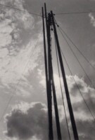 1953, 24 augustus, eerste paal voor de nieuwbouw aan de Jan Vroegopsingel